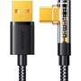 Angle Cable to USB-A / Type-C / 3A / 1.2m Joyroom S-UC027A6 (black)