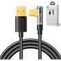 Angle Cable to USB-A / Type-C / 3A / 1.2m Joyroom S-UC027A6 (black)