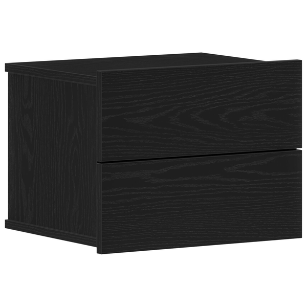 vidaXL Stolik nocny Czarny dąb Drewno inżynieryjne 40 x 30 x 30 cm