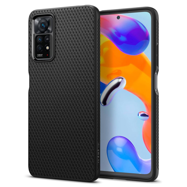 Spigen Liquid Air Xiaomi Redmi Note 11 Pro tok fekete (ACS04414)
