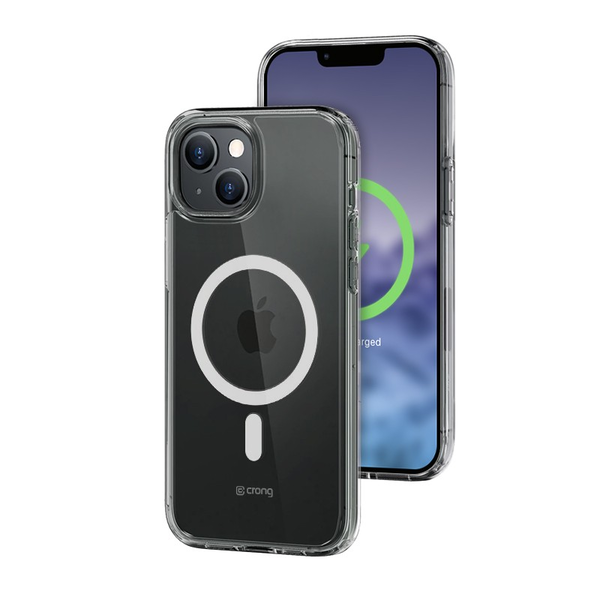 Crong Clear MAG Cover - iPhone 15 Plus MagSaf Case