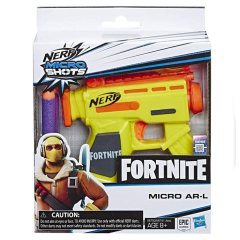 Hasbro Nerf: Fortnite Micro Shot AR-L szivacslövő fegyver (E6750)