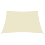 Parasolar, crem, 2,5x3,5 m, țesătură oxford, dreptunghiular