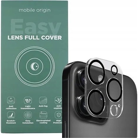Mobile Origin Easy Lens Full Cover Clear iPhone 15 / 15 Plus kamera védő fólia
