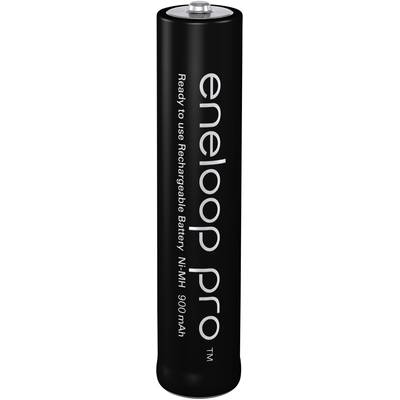 Mikroceruza akku AAA NiMH, 1,2V 900 mAh, Panasonic Eneloop Pro HR3, HR03, UO100557, DC2400, DC2400B4N, LR03