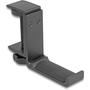 Delock Fejhallgató tartó állítható asztalhoz szereléshez, alumínium, fekete színű (18449)