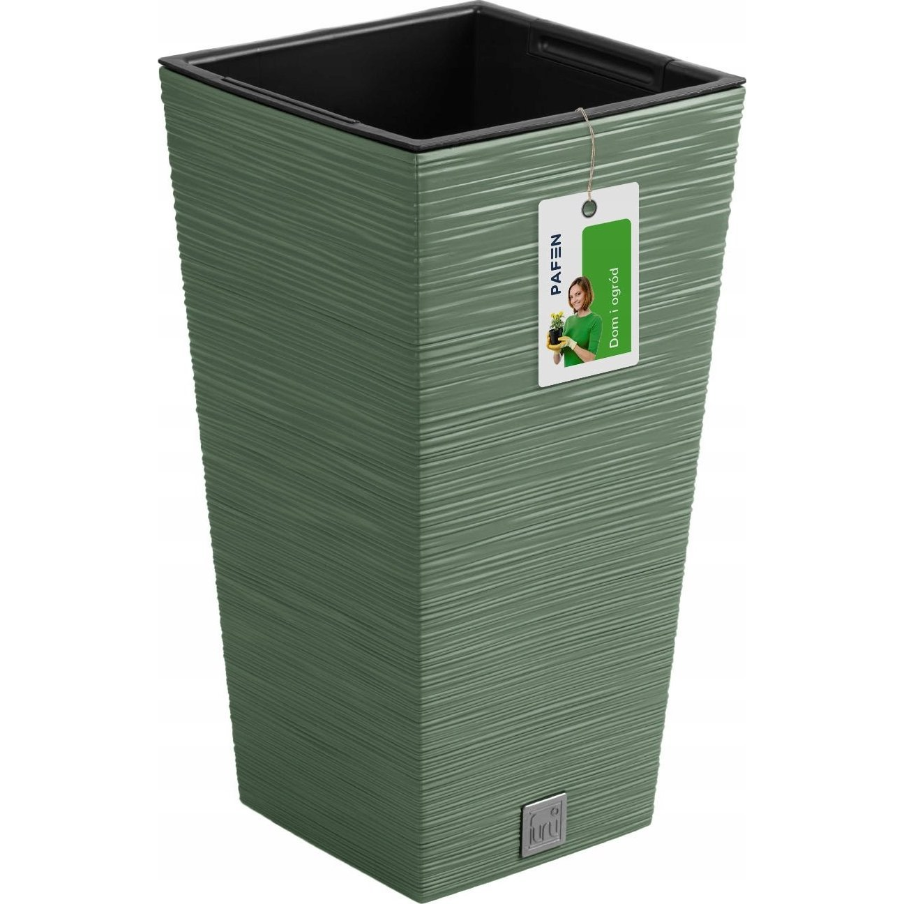 Furu Square Virágcserép - Földes Zöld (DFSH240-5615C)