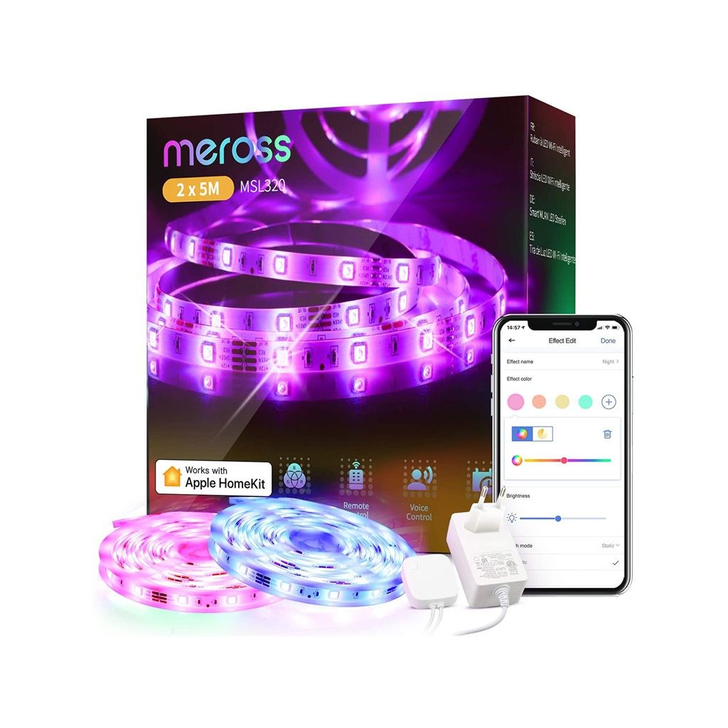 Meross Smart WiFi LED szalag 2x5m (MSL320HK) (MSL320HK)