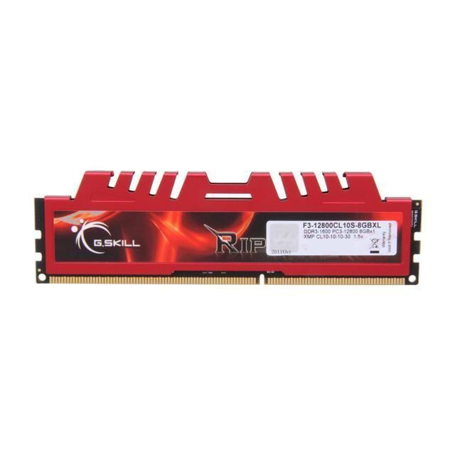 G.Skill Ripjaws X 8GB 1600MHz DDR3 CL10 RAM (F3-12800CL10S-8GBXL)