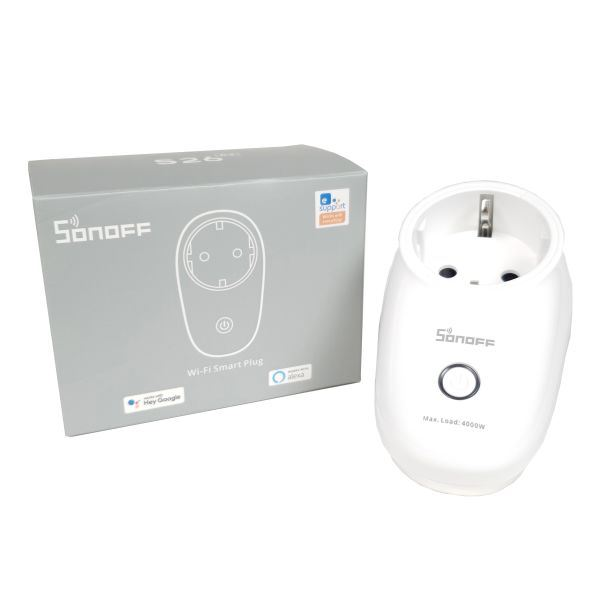 Sonoff S26 (R2) Wi-Fi-s okoskonnektor (SON-KON-S26-R2) (SON-KON-S26-R2)