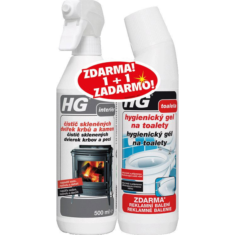 HG Kandallók, kályhák + WC-gél 500 ml (8711577243364)