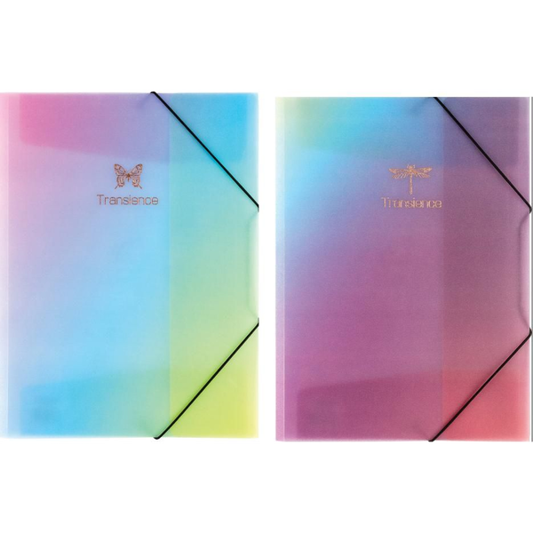 Panta Plast Teczka na gumkę A4 glitter rainbow mix 88304