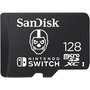 SanDisk micro SDXC Nintendo Switch карта с памет 100MB/s; UHS-I; V30; A1; c10; U3 128 GB Fortnite Edition; Skull Trooper, 215474