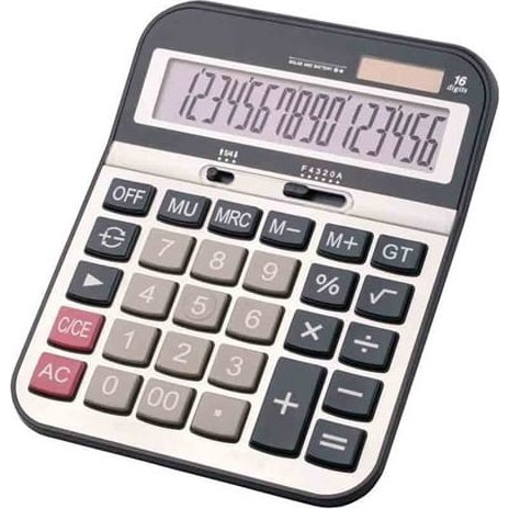 Számológép Centrum asztali 210x155x20 mm szürke (CE83403)