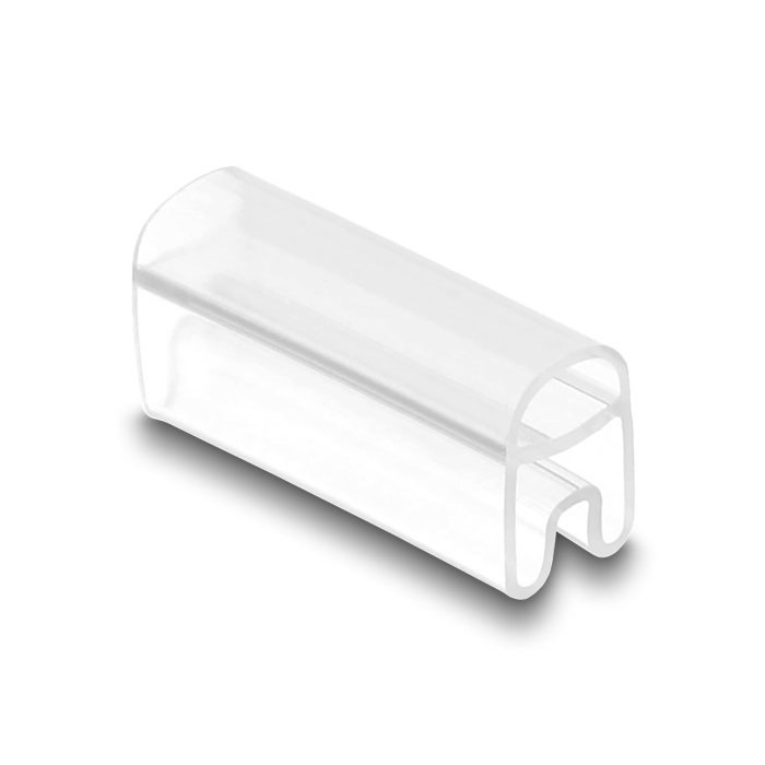 Delock Kábel jelölő 2 mm - 4 mm átmérőjű kábelhez 50 db. Áttetsző (80950) (80950)