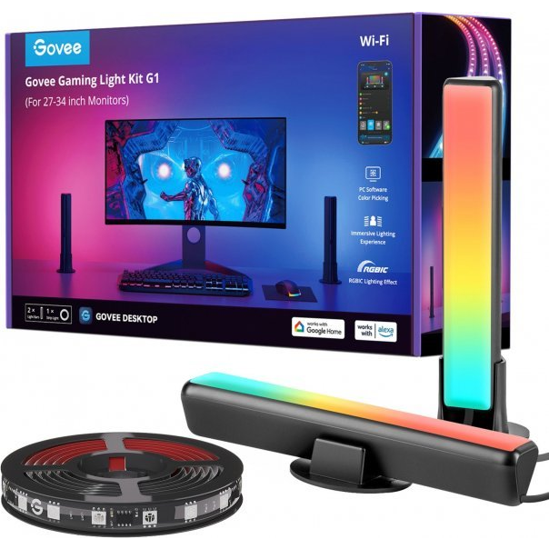 Govee monitor LED világítás 27-34” monitorokhoz (H6608C11-OF-DE) (H6608C11-OF-DE)