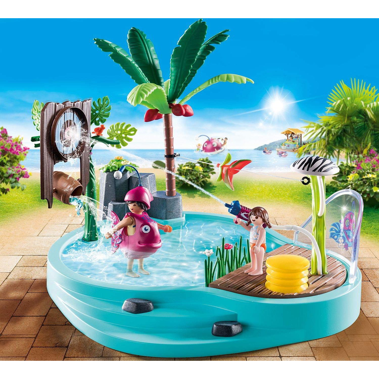 Playmobil Vidám medence (70610)