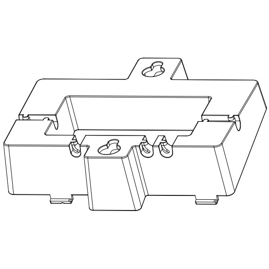 GRANDSTREAM Fali konzol (Wall mount) GRP260....szériájú IP telefonokhoz (GRP_WM_A)