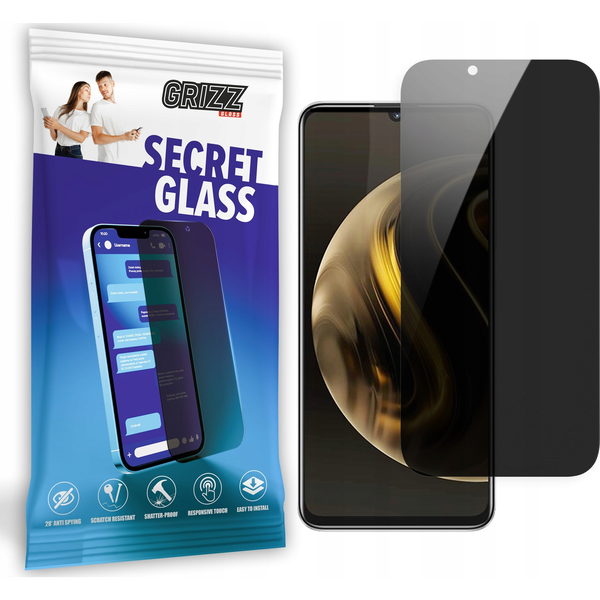  GrizzGlass Szkło prywatyzujące GrizzGlass SecretGlass do Huawei Enjoy 70