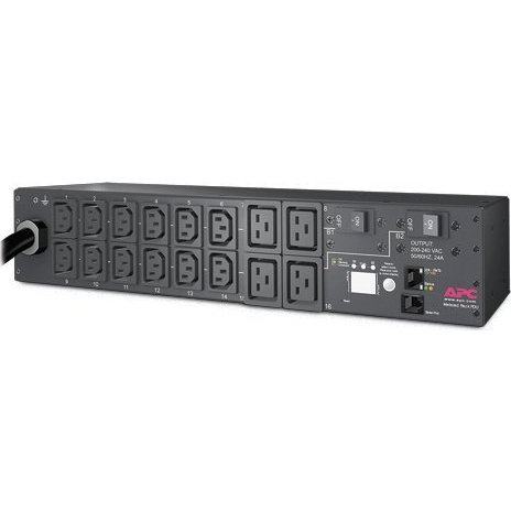 APC AP7811B áramelosztó egység (PDU) 16 AC kimenet(ek) 2U Fekete