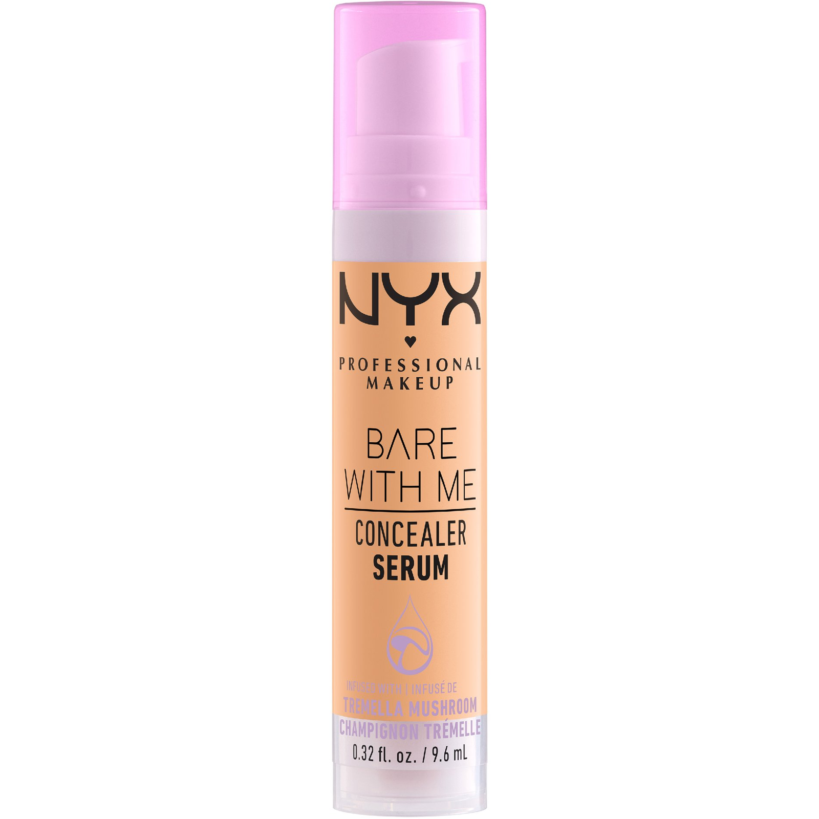 NYX PROFESSIONAL MAKEUP Bare With Me Serum & Calm Concealer 06 Tan 9,6 ml (800897129811)