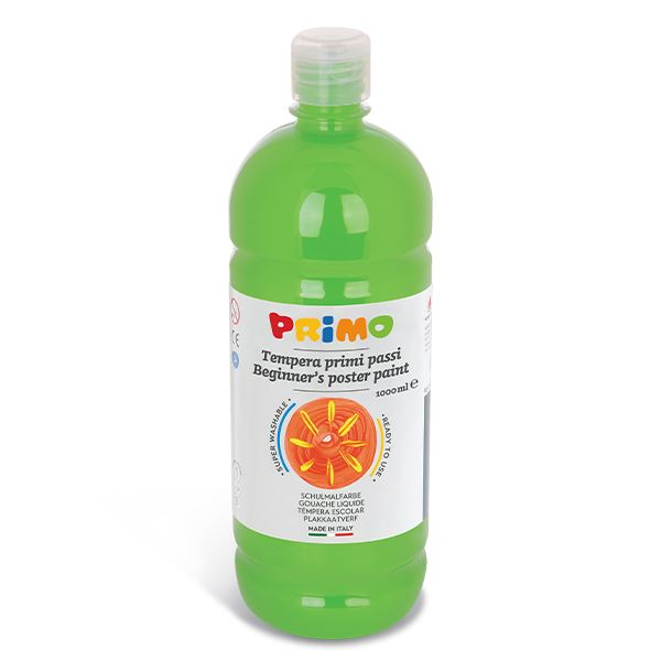 Primo 600 tempera 1000ml világoszöld (204BR1000600) (204BR1000600)