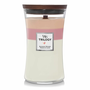 Свещ, WoodWick, Аромат на цветя, 610гр., Многоцветен