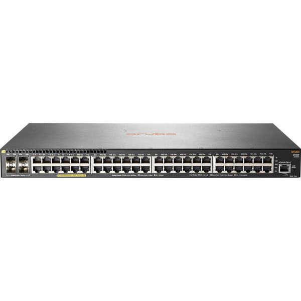 Aruba 2930F 48port GbE PoE+ LAN 4xSFP+ menedzselhető Switch