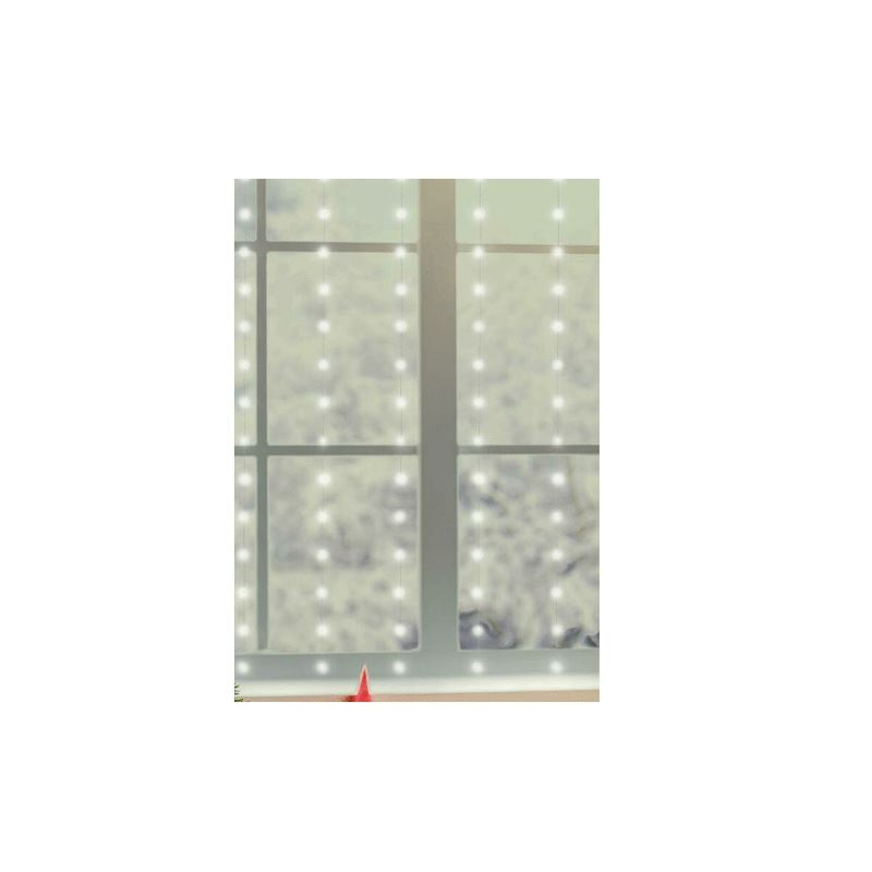 Somogyi MLF 200/WH Micro LED-es távirányítós fényfüggöny hidegfehér (MLF 200/WH)