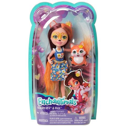 Mattel Enchantimals: Felicity Fox és Flick játékfigurák (DVH87/FXM71) (DVH87/FXM71)