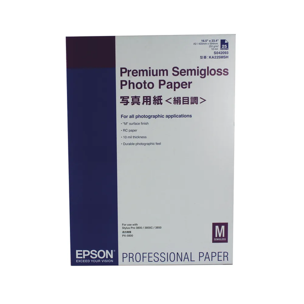 Epson Premium Semigloss Photo Paper фотохартия Полугланц