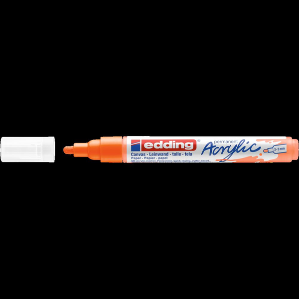 Edding 5100 Akril marker 2-3mm, neon narancssárga (7580245001)