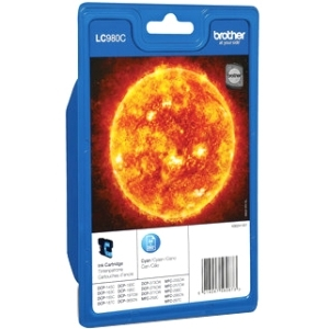 Brother LC-980C cartucho de tinta 1 pieza(s) Original Cian