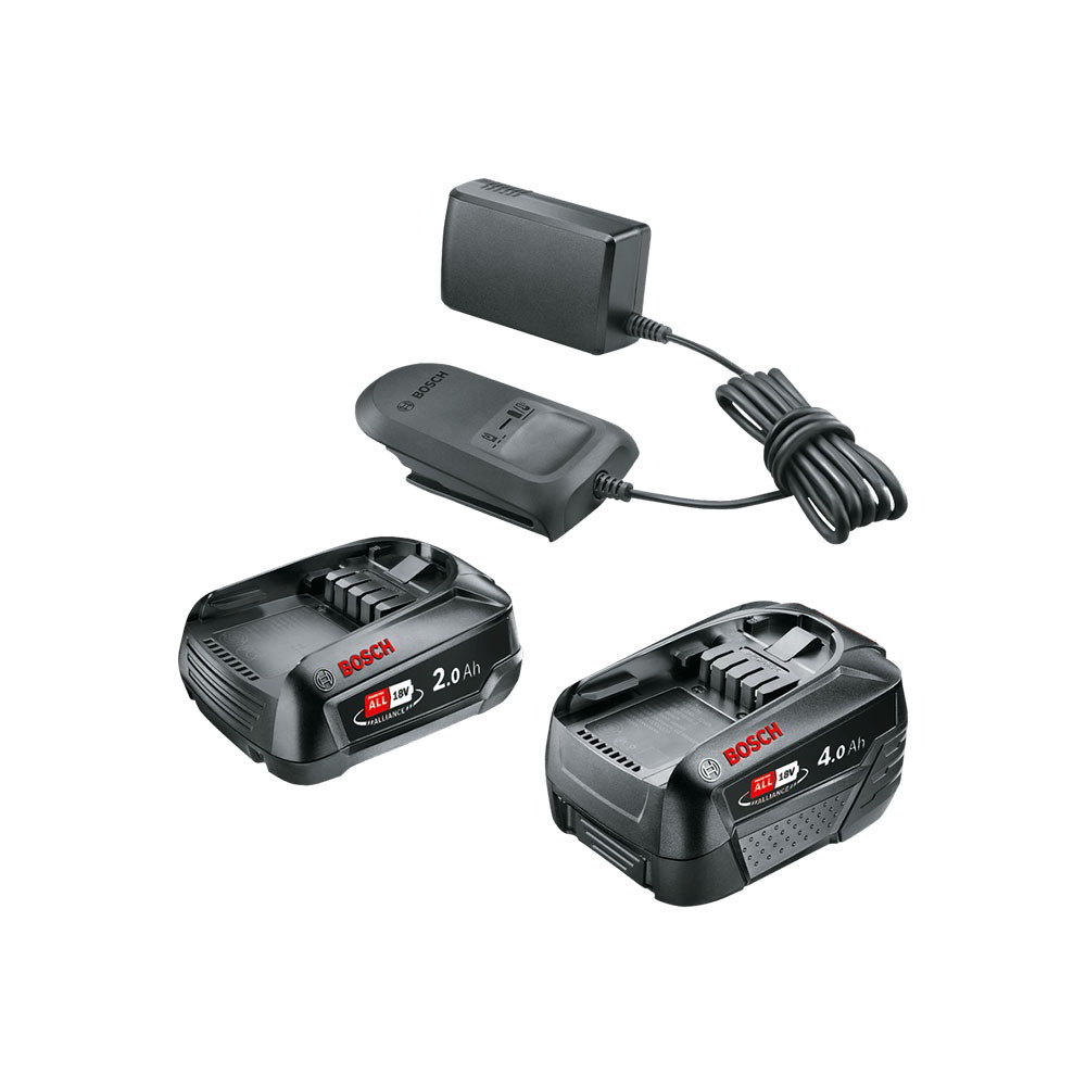 Bosch 1600A027U9 18V Akkumulátor szett (2.0 Ah + 4.0 Ah + AL 18V-20) (1600A027U9)