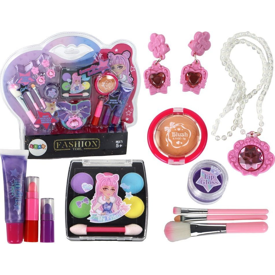 Beauty Set Kozmetika Smink Ékszer 18 db 15615 (15615)