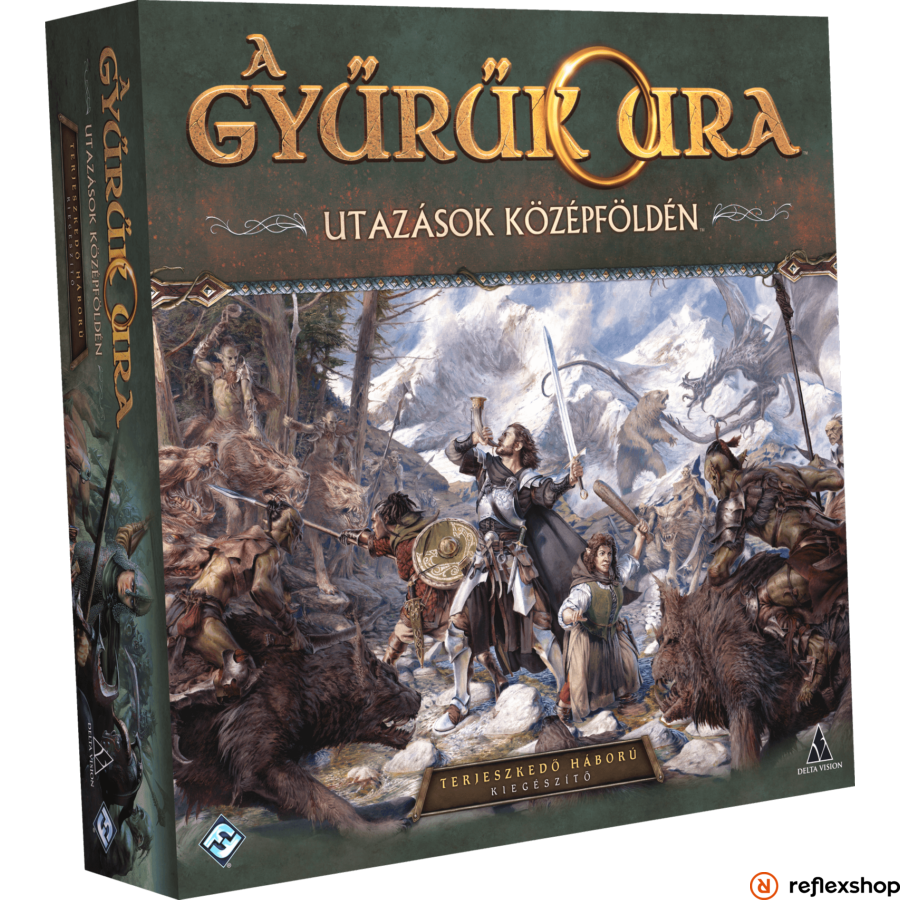 A Gyűrűk Ura: Utazások Középföldén Terjeszkedő Háború Társasjáték kiegészítő (DEL34633)