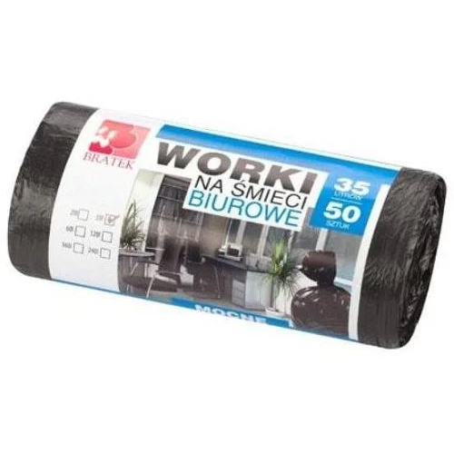 BRATEK szemeteszsák 35l 50db (5906448070016) (5906448070016)