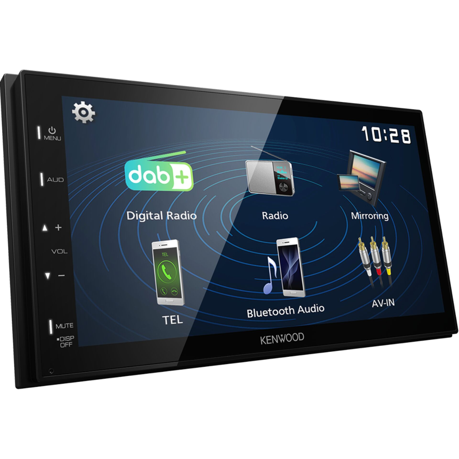 Kenwood DMX129DAB Autó HiFi fejegység (DMX129DAB)