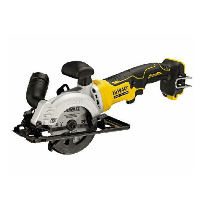 DeWALT DCS571E1T-XJ Akkus körfűrész XR PowerStack (115mm/18V/1x1,7Ah/töltő nélkül) Tstak (DCS571E1T-XJ)