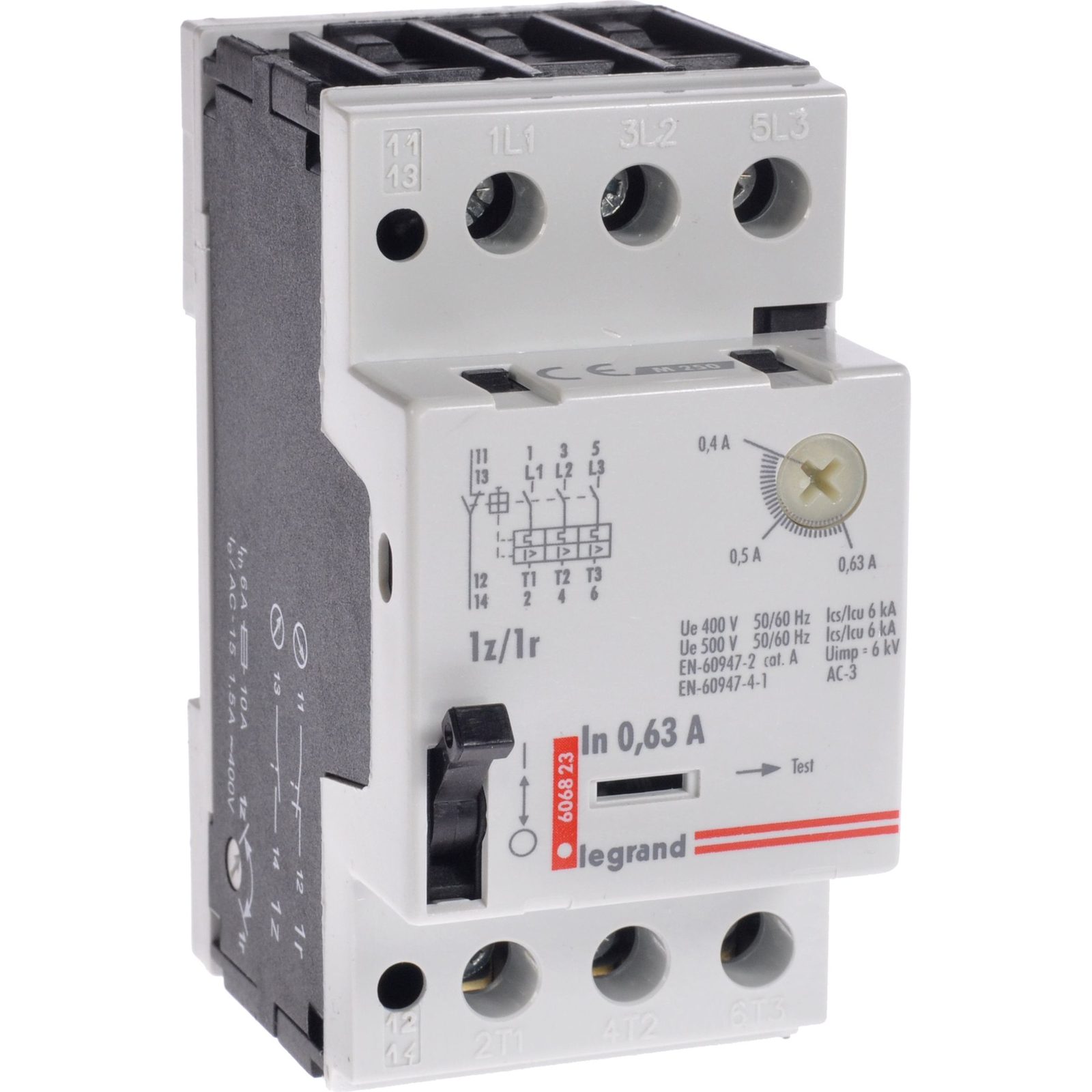 Motorový istič Legrand 380 V IP20 8 A