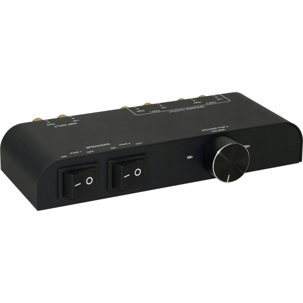 MicroConnect Microconnect MC-GEN-270 przełącznik audio Czarny