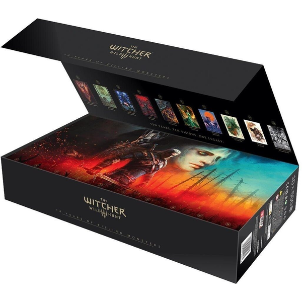 The Witcher - 10th Anniversary Puzzle Collection - Puzzle 10× 500 darabos