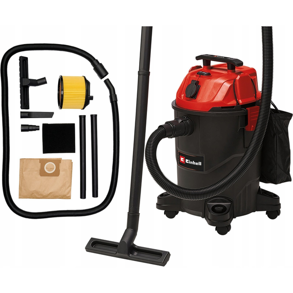 VYSAVAČ TC-VC 1825 A 1250W ZÁSUVKA PRO ELEKTRICKÉ NÁŘADÍ EINHELL