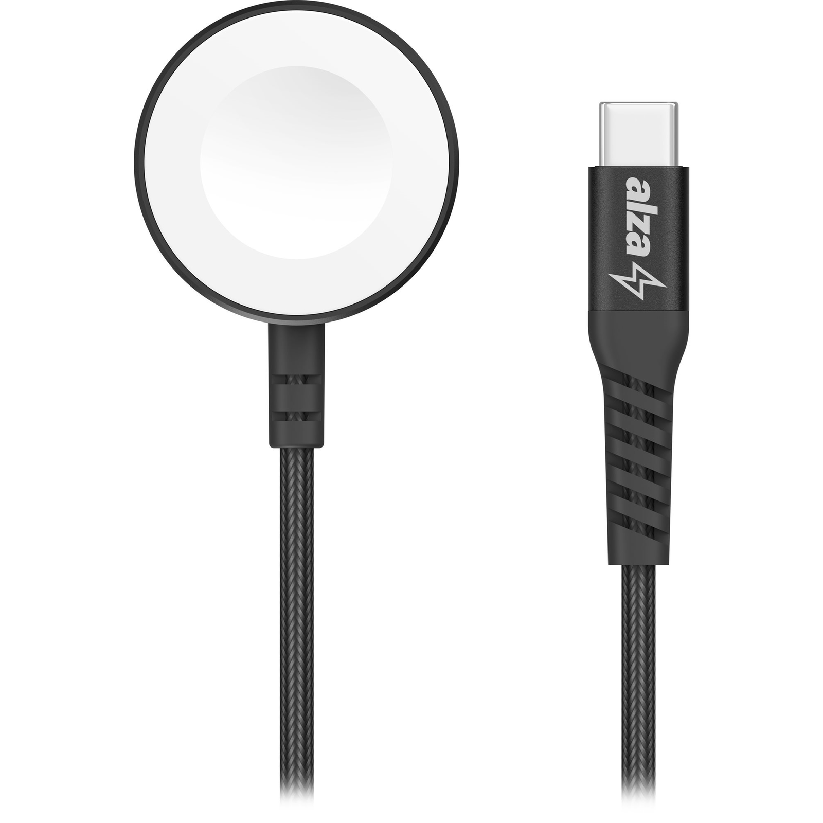 AlzaPower WAC200B Wireless MFi Charger Apple Watch - fekete (APW-CCWAC200B)