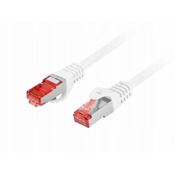 LANBERG Patchkabel CAT.6 S/FTP LSZH CU 1,0m Fluke Zert. wß