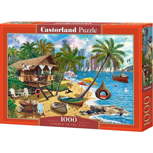 Castorland 1000 db-os Puzzle - Summer in the City (C-105045)