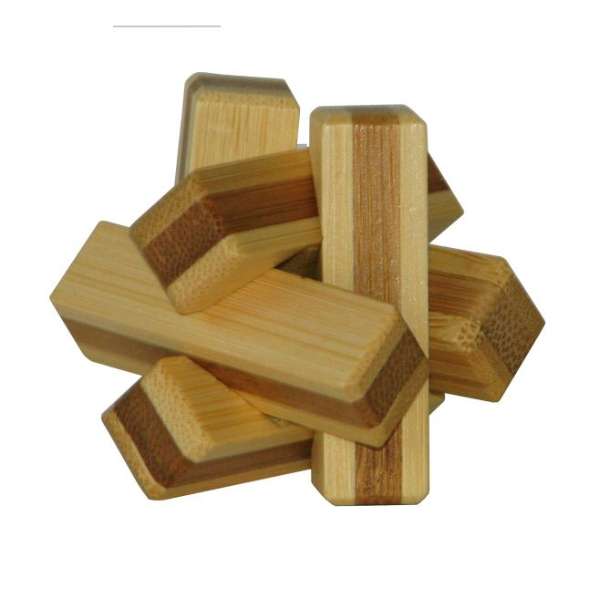 Eureka 3D Bambusz puzzle - Firewood ördöglakat (EUR34324)