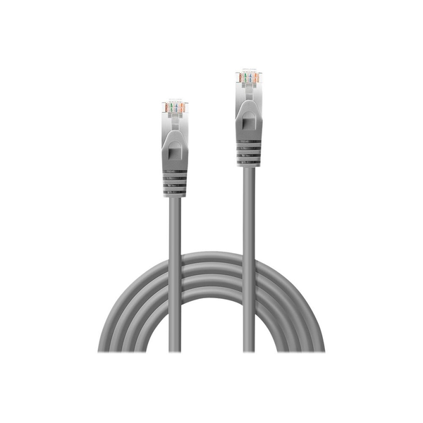 Lindy 0.5m Cat6 F/UTP netwerkkabel Grijs 0,5 m F/UTP (FTP)