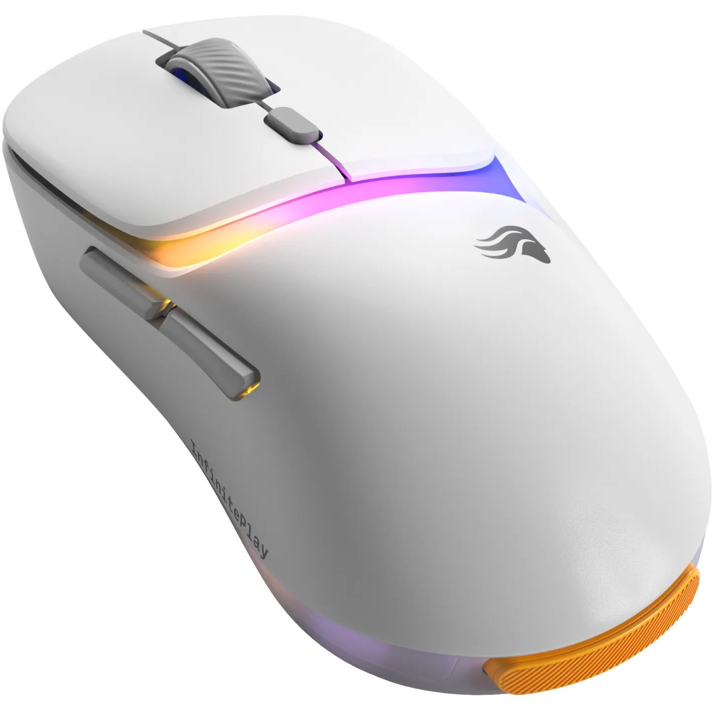 Glorious Model D3 Wireless 30000 DPI fehér gamer egér (GLO-D3-WL-WHT)