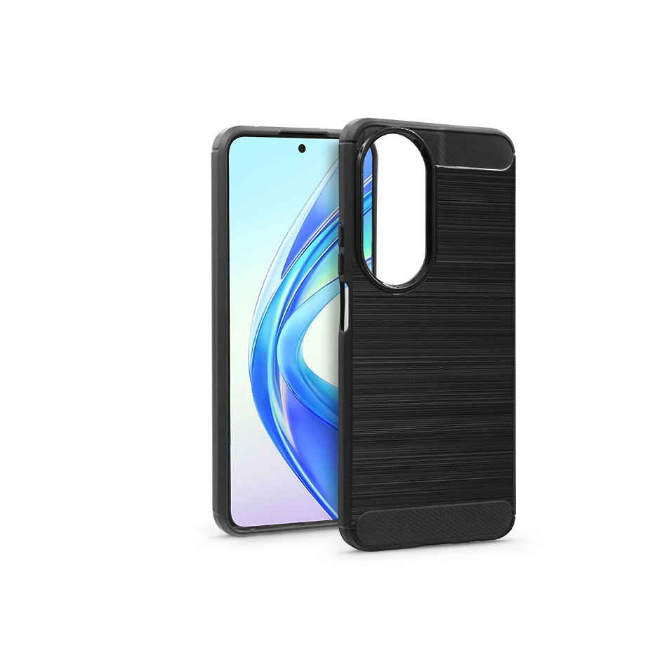 Honor X7b szilikon hátlap - Carbon - fekete (HF285462)
